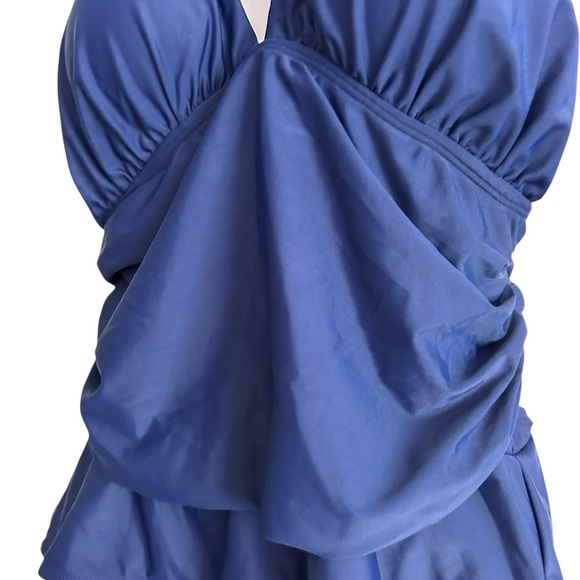 You Dian Navy Blue One Piece Bathing Suit Size XL NWT - Picture 6 of 16